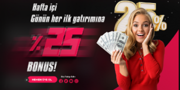 Pradabet Günün Her İlk Yatırıma %25 Çevrimsiz Bonus pradabet-spor