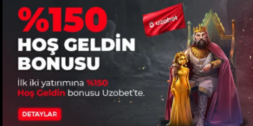 Uzobet %150 Hoş Geldin Bonusu uzobet-hosgeldin