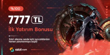 XSlot 7777 TL İlk Yatırım Bonusu xslot-ilk-yatirim