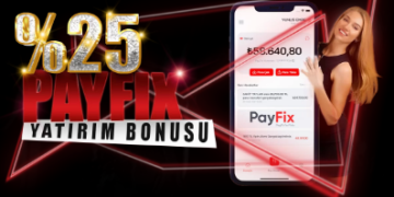 İlkyarı 25% Payfix Yatırım Bonusu ilkyari-payfix-bonus