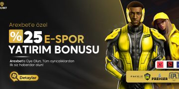 Arexbet 25% e-Spor Yatırım Bonusu arexbet e spor