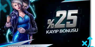 Kazandra 25% Kayıp Bonusu kazandra kayip