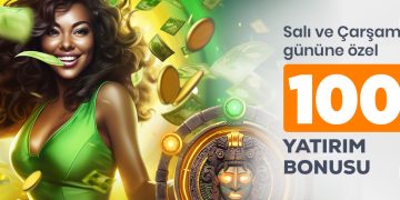 Spinco Salı ve Çarşamba 100% Yatırım Bonusu spinco yatirim sali