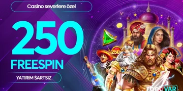 Betvar Yatırım Şartsız 250 Free Spin Bonusu betvar freespin