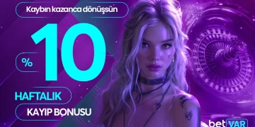 Betvar 10% Haftalık Kayıp Bonusu betvar haftalik kayip