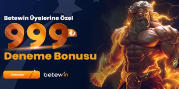 Betewin 999 TL Deneme Bonusu betewin deneme