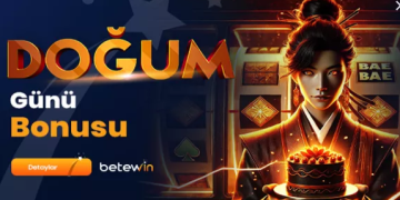 Betewin Doğum Günü Bonusu betewin dogum gunu